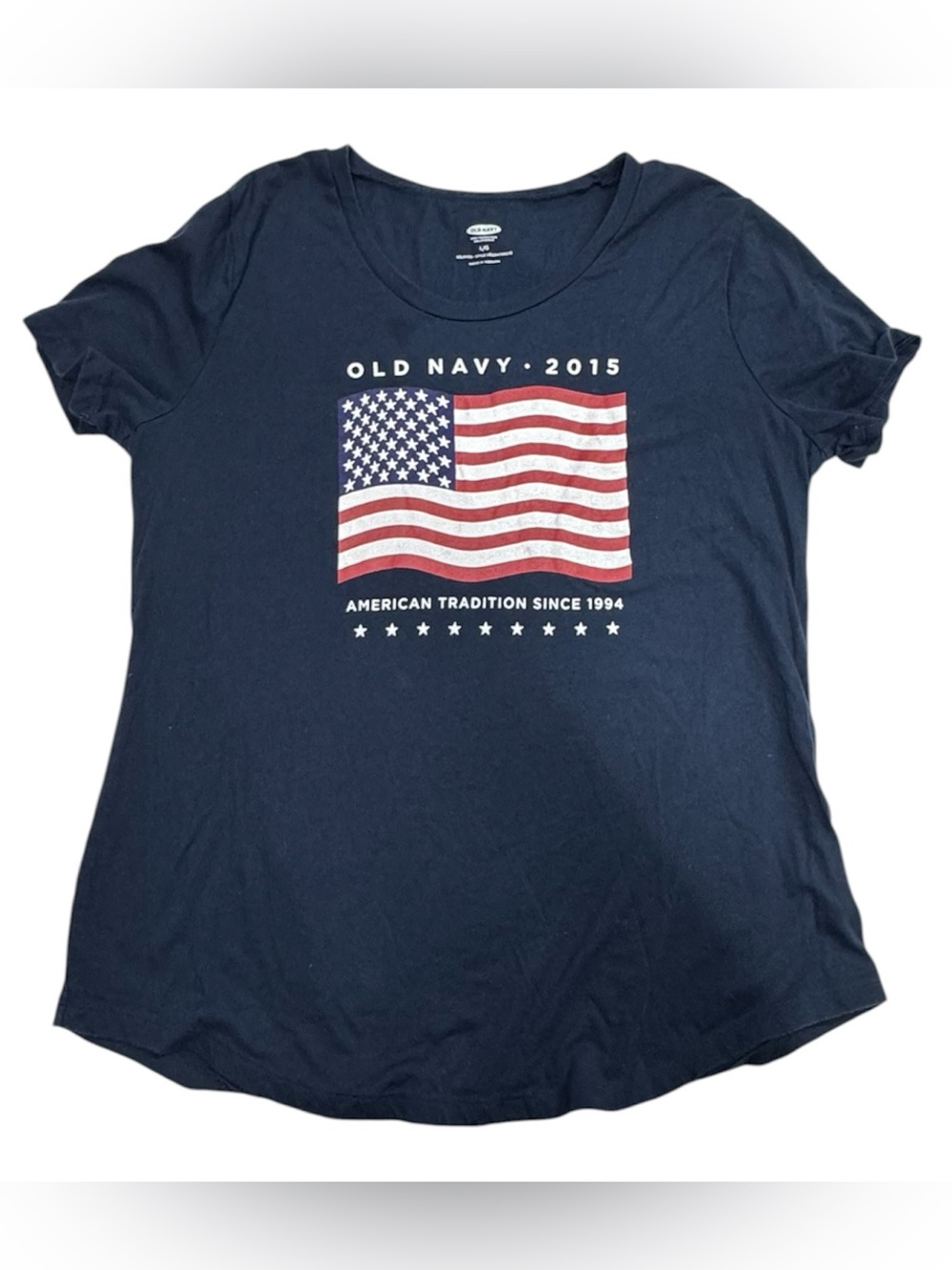Old Navy brand size large short sleeve t-shirt. Navy blue in great condition!